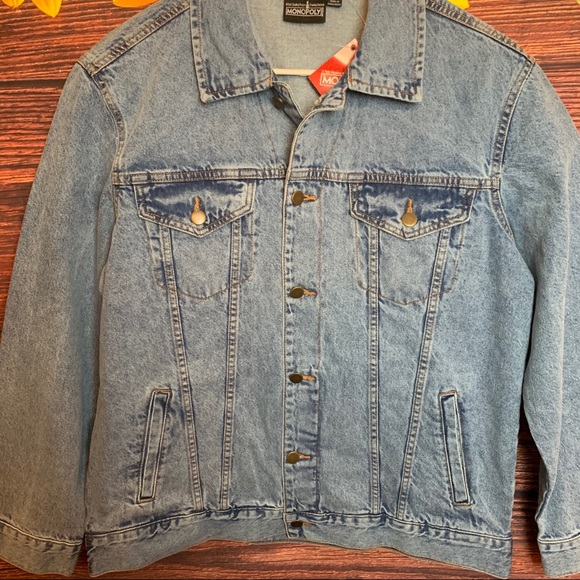 ⚡️Official Hasbro Monopoly Denim Jacket Rich Uncle Penny bag⚡️ - Picture 4 of 6